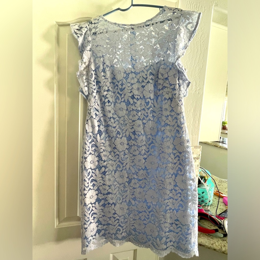 Ralph Lauren Lilac Lace Dress